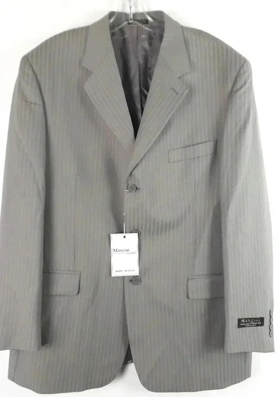 MANZINI Pura Lana Jacket Size 46/40R NWT